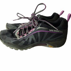 Women's Athletic Tennis Run Shoes Merrell Black